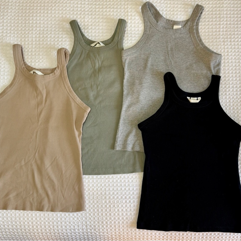 H&M Women’s Tank Tops: set of 4